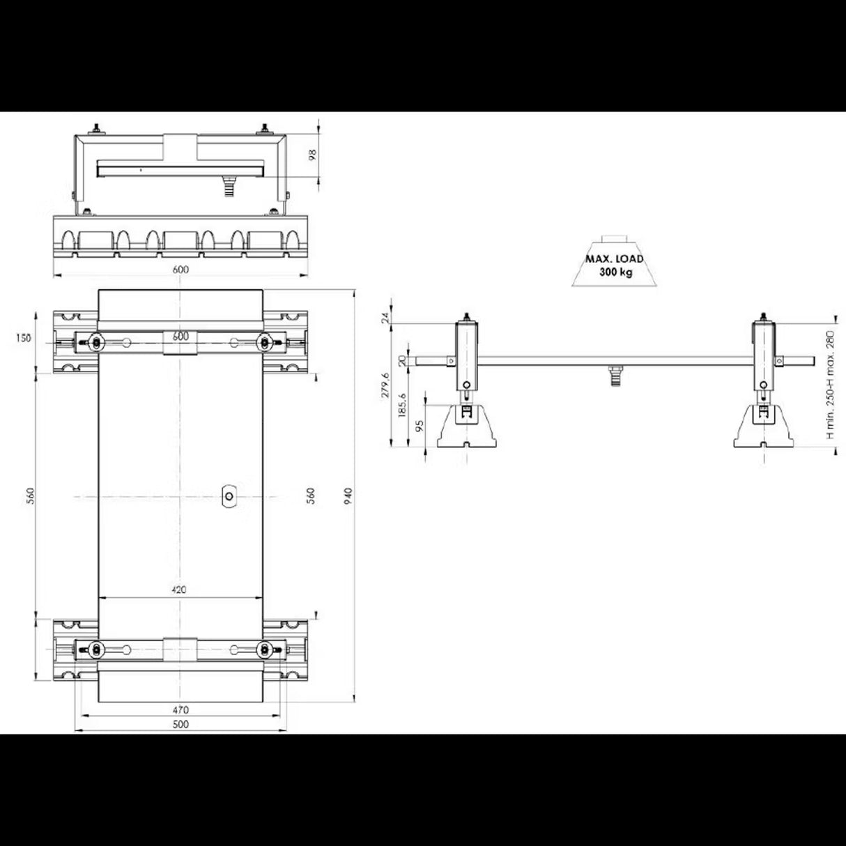 Panasonic gulvstativ PAW-GRDSTD940