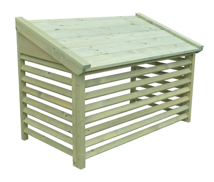 Varmepumpehus trykkimpregnert gran