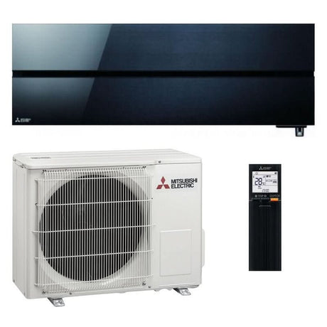 Mitsubishi Electric KAITEKI 6300 Safirsort Varmepumpe - KlimaTime.no