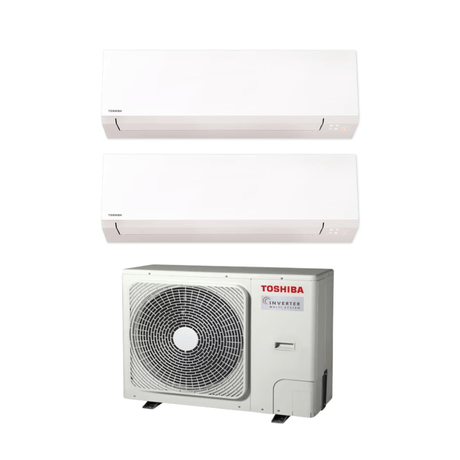 Toshiba Polar 25&35 hvit Multi Varmepumpe - KlimaTime.no