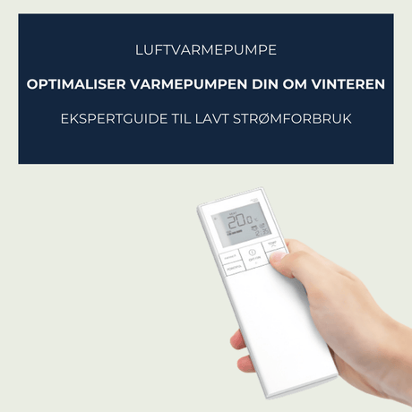 Optimaliser varmepumpen din i vinter - lavere strømforbruk - KlimaTime.no