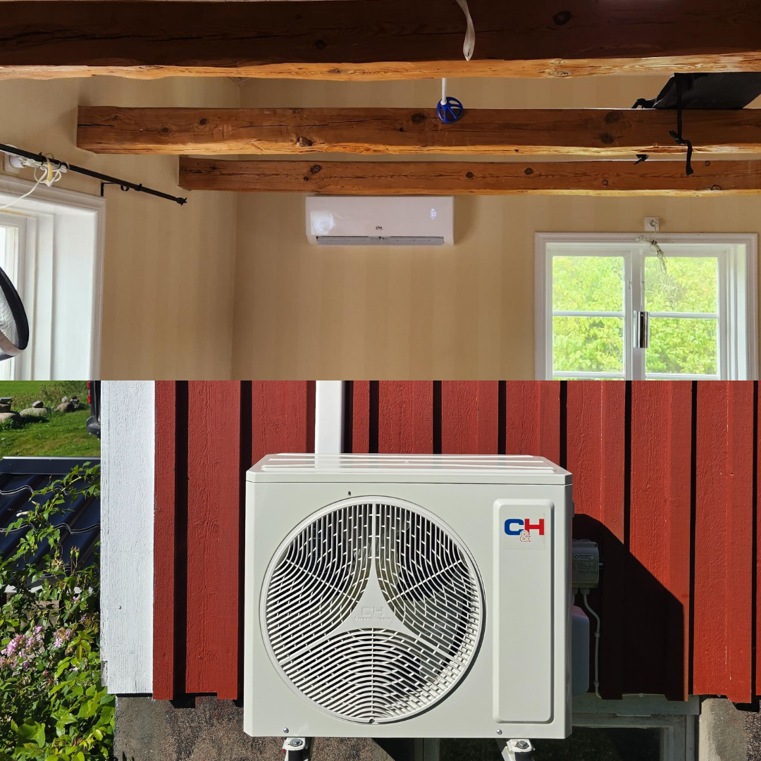 Installatøren installerte Cooper&Hunter i en enebolig.