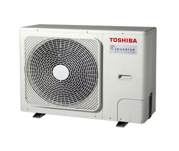 Toshiba Polar 25 og 35 hvit varmepumpe med 2 deler