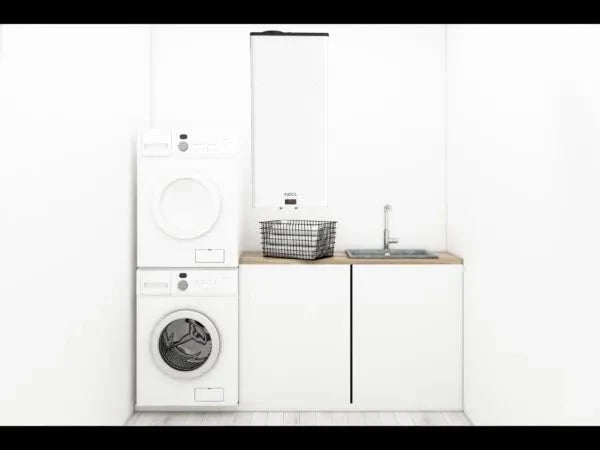 Indol EcoHeat 130L Värmepumpsberedare (EH130UV4R2) - KlimaTime.no