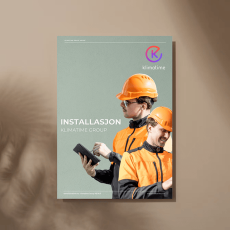 Installasjon av varmepumpetak - KlimaTime.no