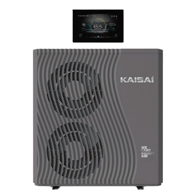 Kaisai 15kW Aqua Power 2.0 R290 Monoblock luft - vattenvärmepump - KlimaTime.no