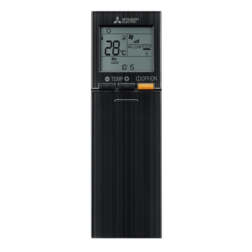 Mitsubishi Electric KAITEKI 6300 Safirsort Varmepumpe - KlimaTime.no
