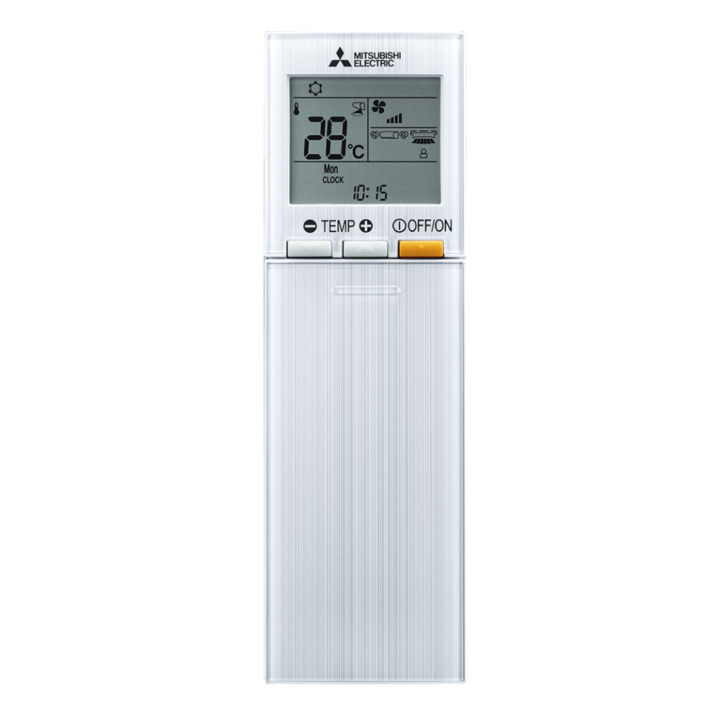 Mitsubishi Electric KAITEKI 6600 Perlehvit Varmepumpe - KlimaTime.no