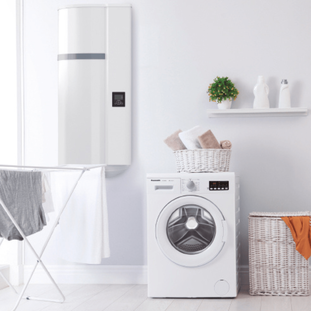 Panasonic 100 liter Stand Alone Värmepumpsberedare (PAW - DHW100W - 1) - KlimaTime.no