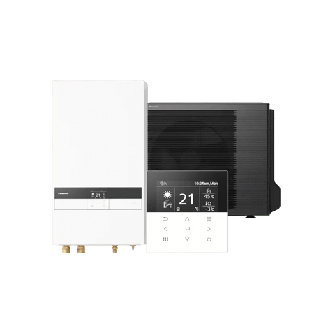 Panasonic 9kW Aquarea High Performance L Split Bi - block luft - vattenvärmepump - KlimaTime.no