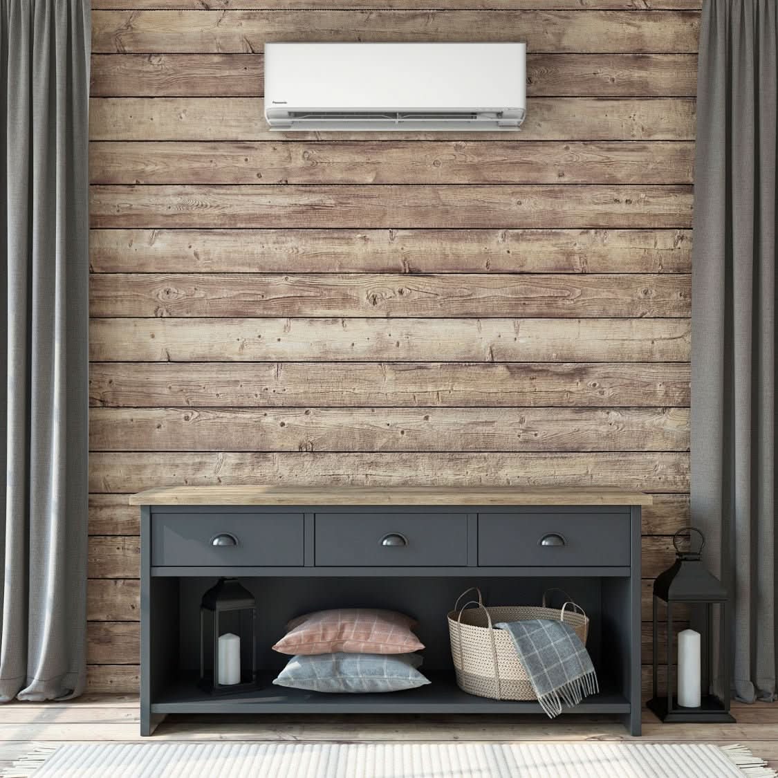 Panasonic Z25ZKEW 7.2kW luftvärmepump med 2 innedelar - KlimaTime.no