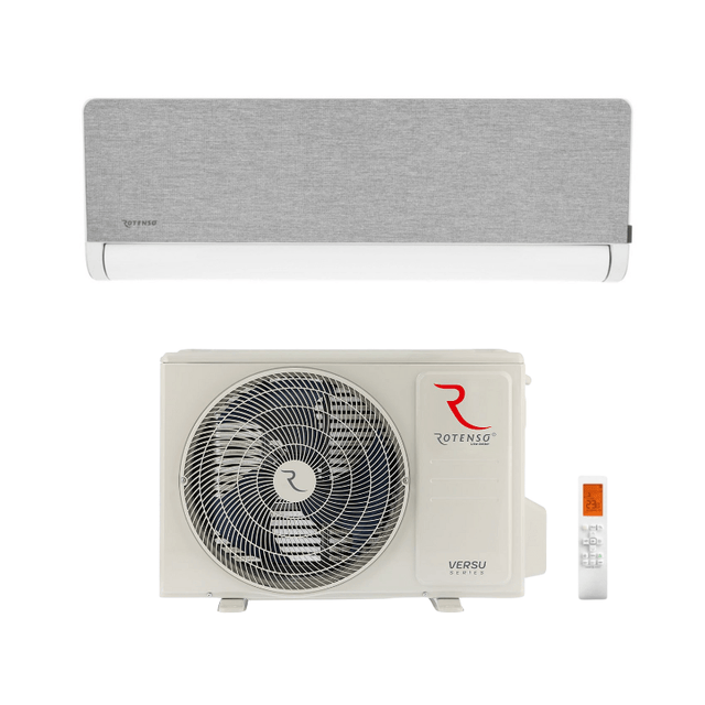 Rotenso Versu 26 grå Varmepumpe - KlimaTime.no