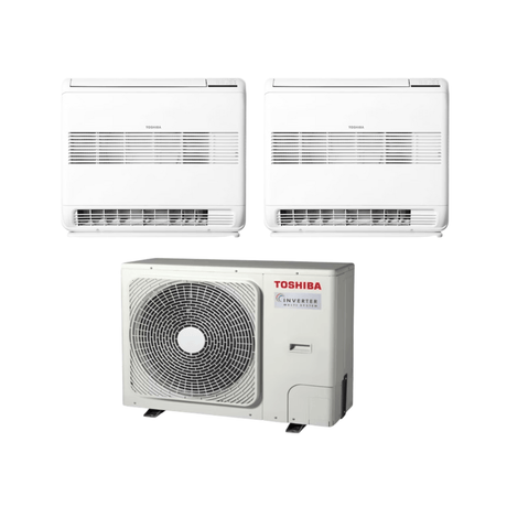 Toshiba Gulvmodell 25&35 Multi Varmepumpe - KlimaTime.no